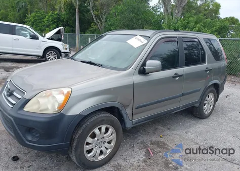 2006 Honda Cr-V Ex from USA, damaged, VIN JHLRD68846C022053